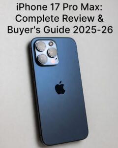 iPhone 17 Pro Max: Complete Review & Buyer’s Guide 2025-26
